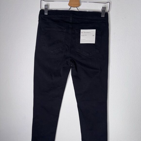 AG MATERNITY PRIMA Cigarette Leg Black Size 24 - Picture 11 of 11